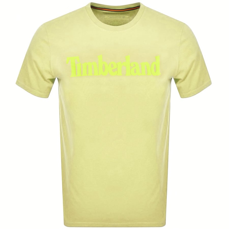 Alternative Image for ProductTimberland Logo T Shirt Yellow1